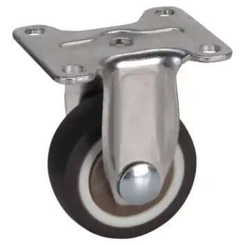 Dornerhelm bokwiel rem op plaat 32 mm 20 kg