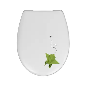 Cedo Frog & Flies WC-bril duroplast wit ovalen