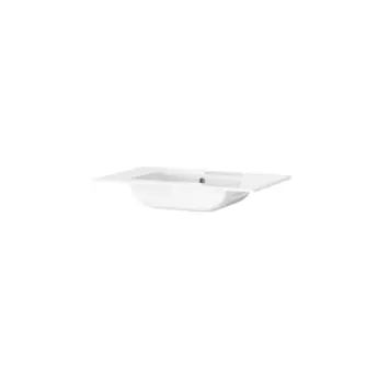 Tiger T-Line Quadro inbouwwastafel 81 cm meubel wit