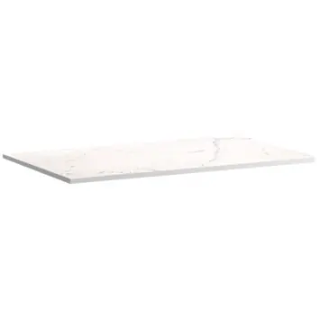 Tiger wastafelblad Nook wit marmer look 80,5 cm